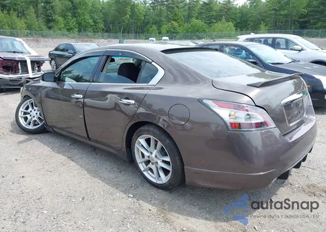 2014 Nissan Maxima 3.5 S z USA, uszkodzony, nr VIN 1N4AA5AP7EC436365